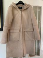 Prachtige suedine/teddy bonte jas, Maat 38/40 (M), Twinset, Beige, Nieuw