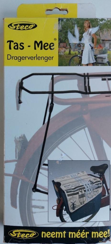 Steco, Tas-Mee bagagedrager-verlenger (Nieuw), Fietsen en Brommers, Fietsaccessoires | Bagagedragers, Nieuw, Ophalen of Verzenden