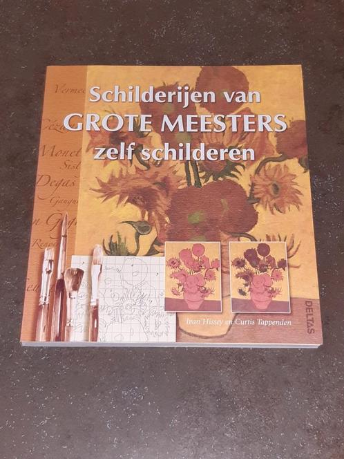 Schilderijen van grote meesters zelf schilderen nieuwstaat, Boeken, Hobby en Vrije tijd, Zo goed als nieuw, Tekenen en Schilderen