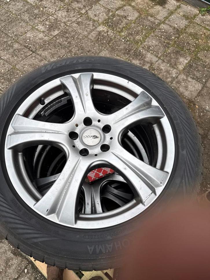 4x Velgen met Winterbanden - Weinig Profiel, Auto diversen, Overige Auto diversen, Ophalen