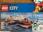 Lego City 60213 brand aan de kade, Ophalen of Verzenden, Zo goed als nieuw