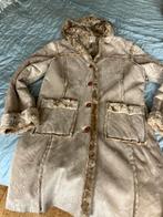 Suède Teddyjas van Jackpot, Kleding | Dames, Ophalen, Gedragen, Maat 42/44 (L), Beige