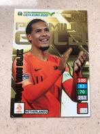 Panini Road to EK 2020 Virgil van Dijk PREMIUM GOLD LE, Ophalen of Verzenden, Zo goed als nieuw, Overige binnenlandse clubs, Spelerskaart