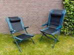 Campingstoel 2x met 3 standen, Ophalen, Zo goed als nieuw, Campingstoel