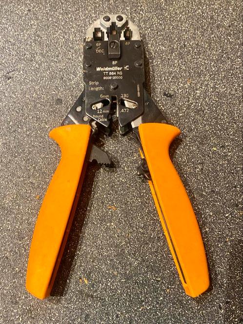 Weidmüller TT 864 RS 9008120000 Krimptang Modulaire stekkers, Doe-het-zelf en Verbouw, Gereedschap | Handgereedschap, Zo goed als nieuw