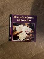 Cantecleer hobbywijzer Beren borduren op papier, Ophalen of Verzenden, Gelezen