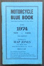 Motorcycle Blue Book 1974 (USA) - nieuw- en inruilprijzen, Verzenden, Gelezen, Algemeen