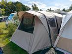 Quechua 6.3 polykatoen opblaasbare tent voor 6 personen., Caravans en Kamperen, Tenten, Ophalen, Zo goed als nieuw, Tot en met 6