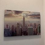 Manhattan Foto op Canvas, Huis en Inrichting, Ophalen of Verzenden, Gebruikt, Foto of Poster, Minder dan 50 cm