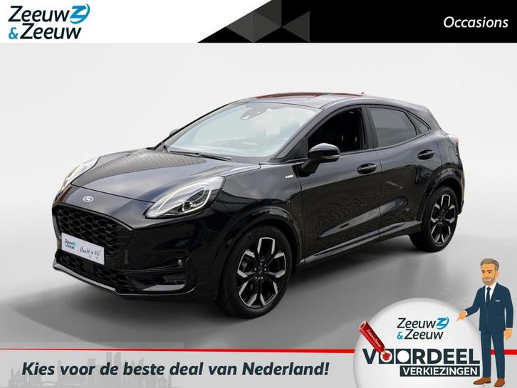 Ford Puma 1.0 EcoBoost Hybrid ST-Line X | Automaat | Navigat, Auto's, Ford, Bedrijf, Te koop, Puma, ABS, Airbags, Airconditioning