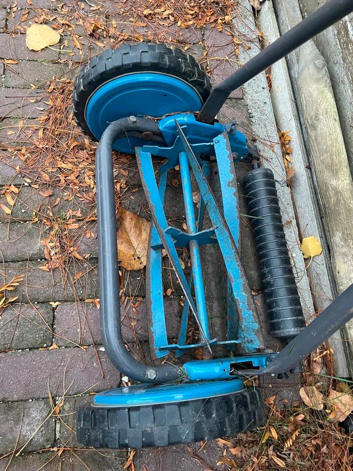 Grasmaaier - Handmaaier, Tuin en Terras, Grasmaaiers, Gebruikt, Handgrasmaaier, 30 t/m 39 cm, Kooimesmaaier, Ophalen