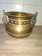 Vintage Koperen Pot met Vogel Handvatten, Antiek en Kunst, Antiek | Koper en Brons, Ophalen of Verzenden, Koper