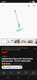 Leifheit Easy Spray XL Vloerwisser - Zo Goed Als Nieuw!, Ophalen of Verzenden, Mop of Dweil