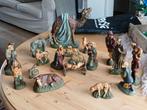 Vintage  kerststal beelden, Ophalen of Verzenden, Zo goed als nieuw