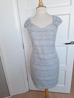 P1 prachtige jurk Atmos mt 38, Maat 38/40 (M), Blauw, Ophalen of Verzenden, Zo goed als nieuw