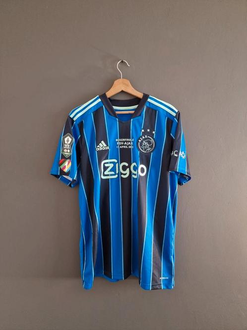 Prepared / issued voetbalshirt Ajax Haller KNVB Beker, Sport en Fitness, Voetbal, Zo goed als nieuw, Shirt, Ophalen of Verzenden