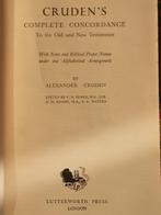 Mooi oud religieus boek uit Engeland door Alexander Cruden., Ophalen of Verzenden, Alexander Cruden