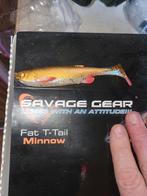 Savage Gear Fat T-Tail Minnow - 5 stuks €10, Ophalen of Verzenden, Nieuw, Overige typen