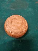 mandje met deksel riet, Ophalen of Verzenden, 'T Olde Gre-j, Info@toldegrej.nl, Endepoelstraat 20f Didam