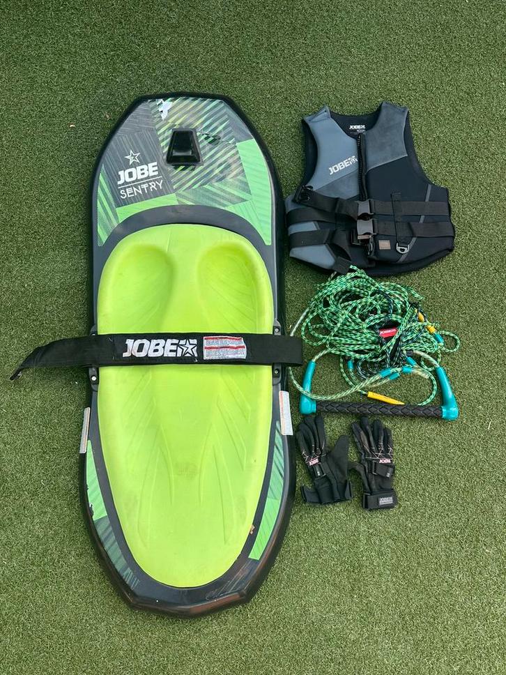 Jobe kneeboard complete set, Watersport en Boten, Wakeboarden, Zo goed als nieuw, Ophalen of Verzenden
