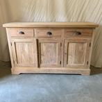 Dressoir - massief teak - 145 cm breed - 3 deuren -TTM Wonen, 100 tot 150 cm, Www.ttmwonen.nl, Teakhout, Nieuw