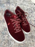 Ralph Lauren velvet dames schoenen EU 38,5 bordeaux velvet, Ophalen of Verzenden, Ralph Lauren, Rood, Sneakers of Gympen