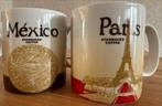 Starbucks Collector Mugs - Mexico & Parijs, Keramiek, Nieuw, Ophalen of Verzenden, Overige stijlen