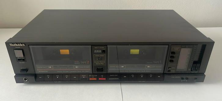 Technics Autoreverse cassette deck Type RS-T60R., Audio, Tv en Foto, Cassettedecks, Dubbel, Overige merken, Auto-reverse, High speed dubbing