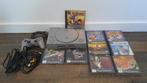 Playstation 1 Console met Controller + 9 PS1 Spelen, Spelcomputers en Games, Ophalen of Verzenden, Gebruikt, Met 1 controller