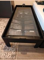 Auping Auronde Senioren 1 pers Bed + Spiraal bodem zwart, Eenpersoons, Zwart, Auronde, Ophalen of Verzenden