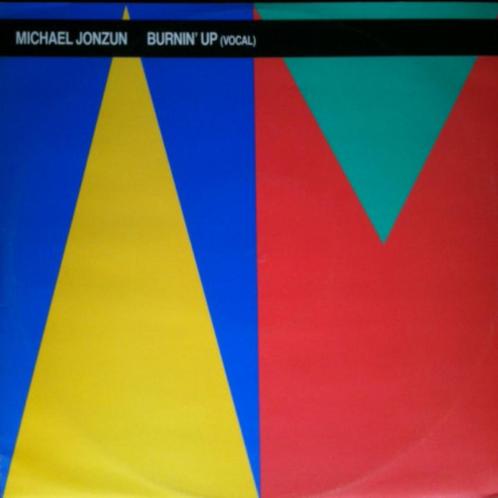 Michael Jonzun – Burnin' Up 1986 disco / electro, 12" maxi, Cd's en Dvd's, Vinyl Singles, Gebruikt, Maxi-single, Dance, 12 inch