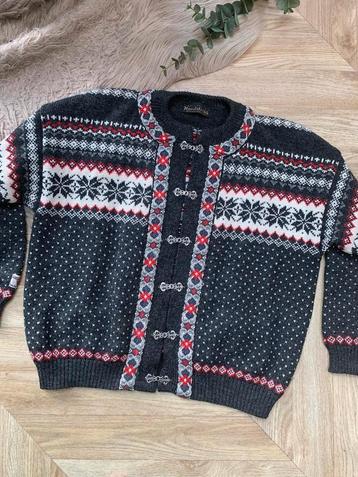 Nordstrikk wollen vest L XXL wool cardigan beschikbaar voor biedingen