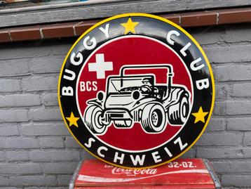 VW Buggy Club Schweiz Emaille Bord beschikbaar voor biedingen