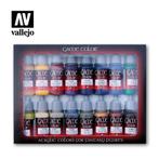 72298 Vallejo Game Color Advanced Set (16 x 17 ml), Met verf, Figuurtje(s), Acrylicosvallejo, Ophalen of Verzenden