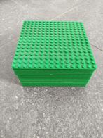 22 Lego bouwplaten grondplaten groen 16x16, Ophalen of Verzenden, Gebruikt, Lego
