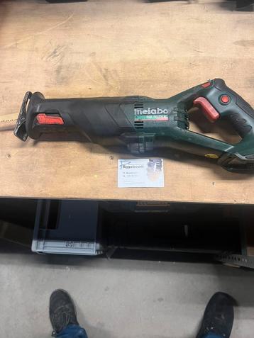Metabo accu reciprozaag type SSE18LTX  werkt prima beschikbaar voor biedingen