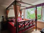 Kingsize bed uit Indonesie, Ophalen, Gebruikt, Koloniaals, Bruin