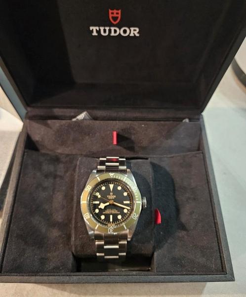 Tudor blackbay harrods, Sieraden, Tassen en Uiterlijk, Horloges | Heren, Zo goed als nieuw, Overige merken, Staal, Ophalen of Verzenden