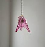 Vintage Val Saint Lambert glazen hanglamp., Ophalen of Verzenden