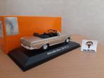 Mercedes Benz 280SE 3.5 Cabriolet 1970 Goud-Metallic - 1:43, Overige merken, Auto, Nieuw, Ophalen of Verzenden