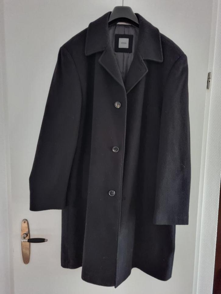 Cashmere Lange Heren Jas van Fabio Bertone - Montego., Kleding | Heren, Jassen | Winter, Zo goed als nieuw, Maat 52/54 (L), Zwart
