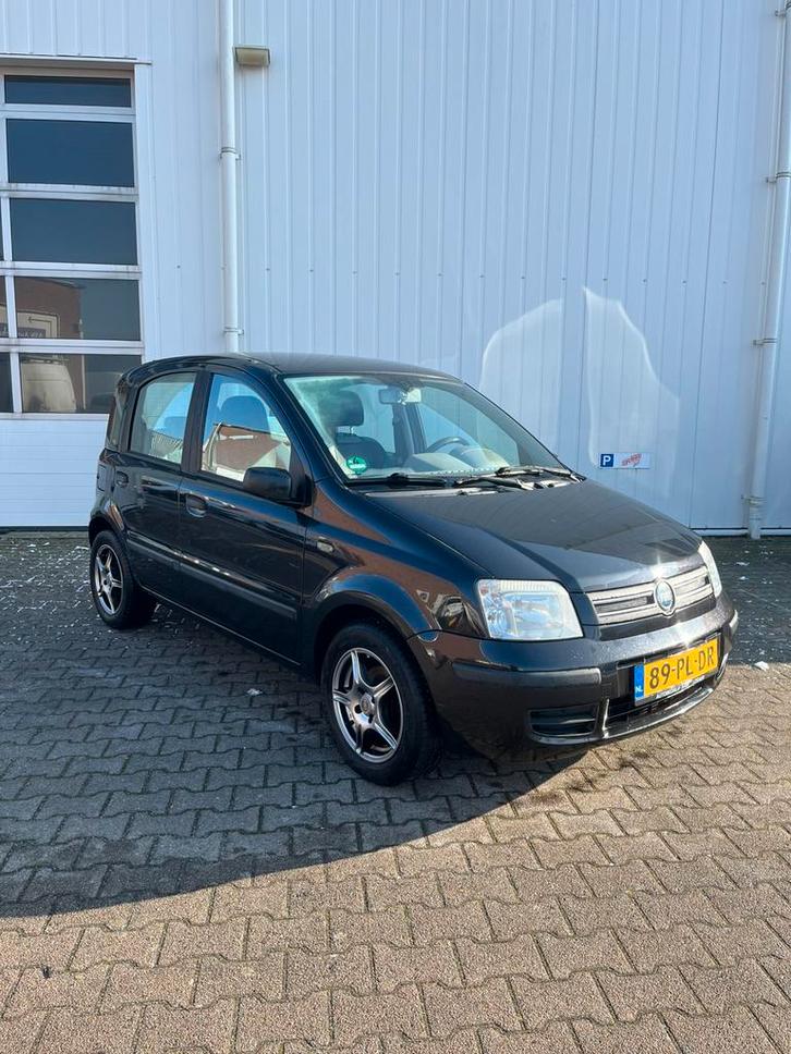 Fiat Panda 1.2 2004 Zwart, Auto's, Fiat, Particulier, Panda, Benzine, C, Hatchback, Handgeschakeld, Origineel Nederlands, Zwart