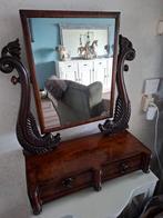 Antieke Italiaanse kaptafel, Antiek en Kunst, Antiek | Spiegels, Ophalen, Rechthoekig