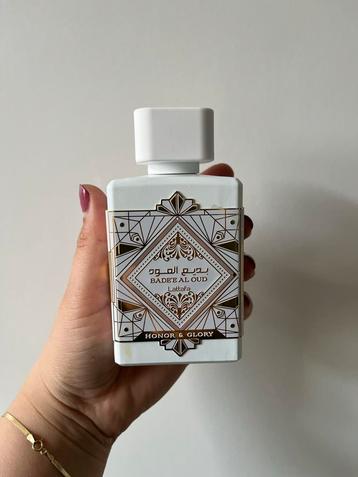 Badee al Oud Honor & Glory Lattafa parfum sample decant beschikbaar voor biedingen