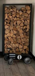 Stapelblokken haardhout, Tuin en Terras, Minder dan 3 m³, Ophalen, Eikenhout, Blokken