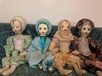 Handgemaakte Oosterse Poppen - Set van 4, Ophalen of Verzenden, Gebruikt, Pop