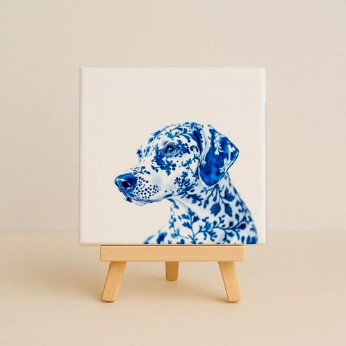 Wandtegeltje dog, Huis en Inrichting, Woonaccessoires | Wanddecoraties, Nieuw, Ophalen of Verzenden