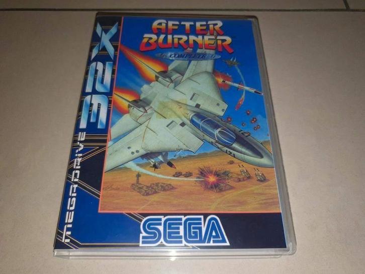 After Burner Complete Sega 32X Game Case, Spelcomputers en Games, Games | Sega, Zo goed als nieuw, Overige modellen, Avontuur en Actie