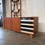Retro, oud dressoir, vintage kast, mid-century kast, Ophalen, Zo goed als nieuw, 25 tot 50 cm