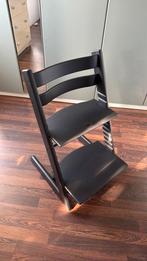 Stokke Triptrap zwart • Nieuw model • Tripp trapp, Ophalen of Verzenden, Zo goed als nieuw, Meegroeistoel, Aanschuifbaar